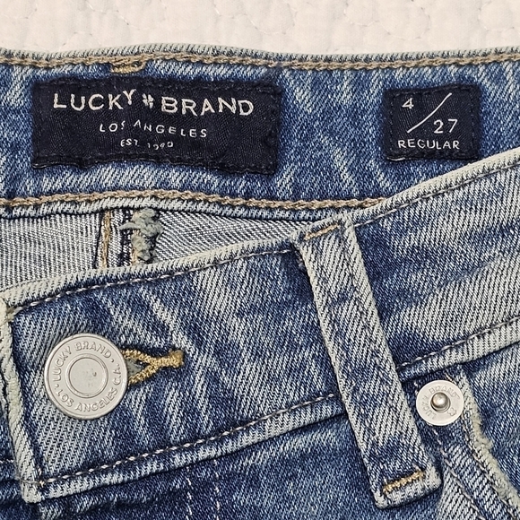 NWT Lucky Brand Mid Rise Sweet Straight Leg Jeans - Picture 7 of 12